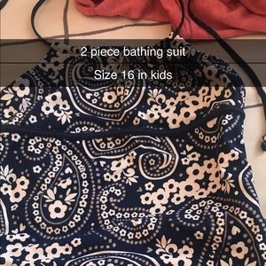 Baiting suit size 16 in kids! ( 2 piece)